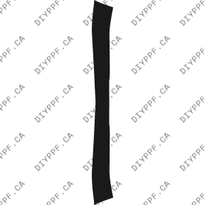 Bumper, Middle 2007-2014 Cadillac Escalade 14-07 4D SUV PPF