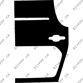 Door, Full Rear Right 2007-2014 Cadillac Escalade 14-07 4D SUV PPF