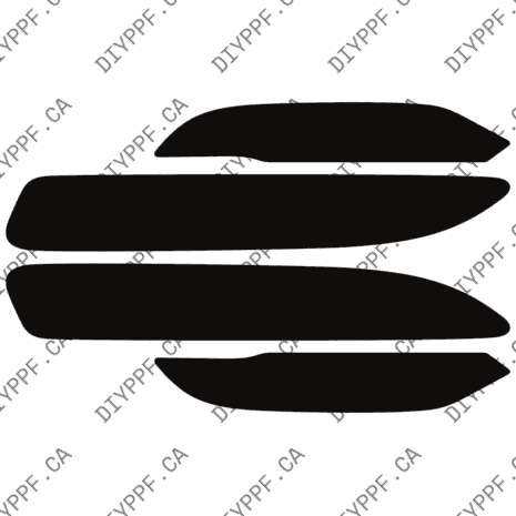 Door Handles 2021-2024 Porsche 911 GT3 w/ Touring Package 24-21 2D Cpe PPF