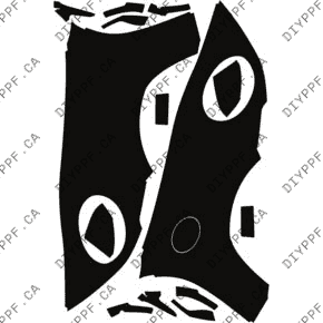 Fenders/Mirrors Full, Left & Right 2021-2024 Porsche 911 GT3 w/ Touring Package 24-21 2D Cpe PPF