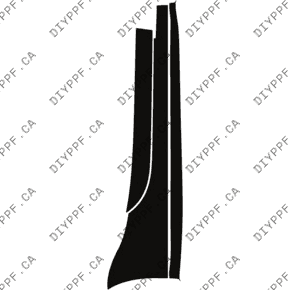 Rocker, Right 2021-2024 Porsche 911 GT3 w/ Touring Package 24-21 2D Cpe PPF