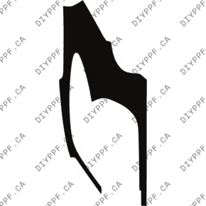 Qtr. Panel, Full Rear Left 2021-2024 Porsche 911 GT3 w/ Touring Package 24-21 2D Cpe PPF