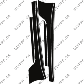 Rockers 2022-2024 Mercedes-Benz SL 55 Roadster 24-22 2D Conv PPF