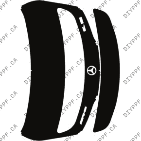 Deck/Trunk Lid, Full 2022-2024 Mercedes-Benz SL 55 Roadster 24-22 2D Conv PPF