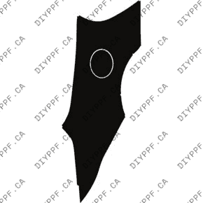 Qtr. Panel, Full Rear Right  2022-2024 Mercedes-Benz SL 55 Roadster 24-22 2D Conv PPF