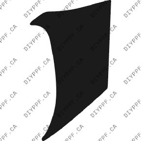 Bumper, Middle Right 2006-2009 Mercedes-Benz CLS AMG w/o sensors 09-06 4D Sdn PPF