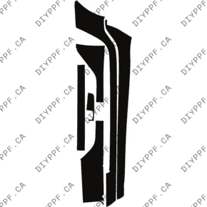 Rocker, Left 2021-2023 Mercedes-Benz AMG GT Black Series 23-21 2D Cpe PPF