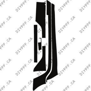 Rocker, Right 2021-2023 Mercedes-Benz AMG GT Black Series 23-21 2D Cpe PPF