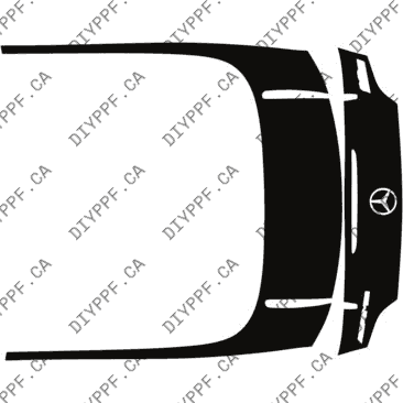 Deck/Trunk Lid, Full 2021-2023 Mercedes-Benz AMG GT Black Series 23-21 2D Cpe PPF