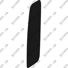 Bumper, Middle Right 2006-2009 Volkswagen GTI 09-06 4D HB PPF