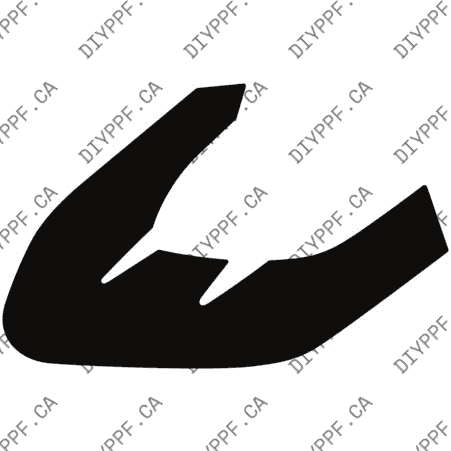 Bumper, Middle Left 2023-2024 Mercedes-Benz EQE 350+ w/ AMG Line Exterior/EQE 500 24-23 4D SUV PPF