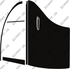 Door, Full Rear Left 2024-2024 Mercedes-Benz E Class 24-24 4D Sdn PPF