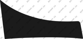 Wheel, Front Splash Right 2007-2009 Mazda CX-7 09-07 4D SUV PPF