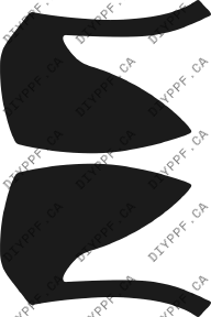 Mirrors 2007-2009 Mercedes-Benz S Class w/ Sport Pkg 09-07 4D Sdn PPF