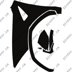 Fenders/Mirrors Full, Left 2023-2024 Lamborghini Urus Performante 24-23 4D SUV PPF