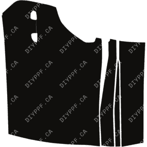 Door, Full Rear Left 2023-2024 Lamborghini Urus Performante 24-23 4D SUV PPF