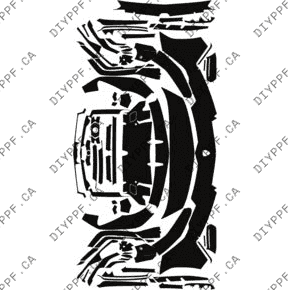 Front Bumper, w/ 6 Sensors 2023-2024 Lamborghini Urus Performante 24-23 4D SUV PPF