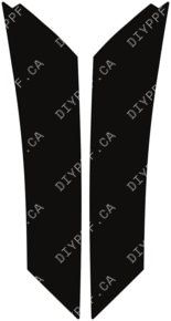 Fenders L & R, Wrapped 2023-2024 Lamborghini Urus Performante 24-23 4D SUV PPF