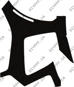 Bumper, Left 2024-2025 BMW X6 M Competition 25-24 4D SUV PPF