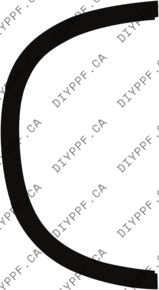 Wheel, Flare Front, Full Left 2023-2024 Mercedes-Benz EQS 450/450+ w/ AMG Line Exterior/580 24-23 4D SUV PPF