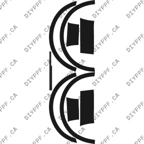 Appearance C Plus 2006-2008 Ford F150 FX400 08-06 Extd P/U PPF