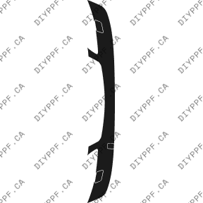 Bumper, Top 2007-2009 Mercedes-Benz S63/S65 09-07 4D Sdn PPF