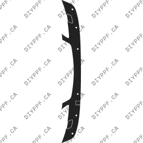 Bumper, Sensors 2007-2009 Mercedes-Benz S63/S65 09-07 4D Sdn PPF