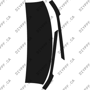 Roof & A Pillar 2006-2010 Dodge Charger SRT 10-06 4D Sdn PPF