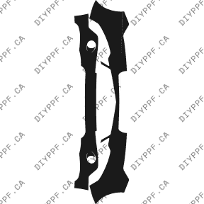 Front Bumper 2007-2009 Acura RDX 09-07 4D SUV PPF