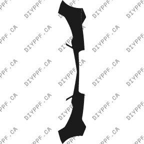 Bumper, Top 2007-2009 Acura RDX 09-07 4D SUV PPF