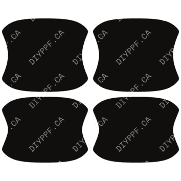 Door Handles 2023-2025 Ford Escape Base/Active/Platinum 25-23 4D SUV P