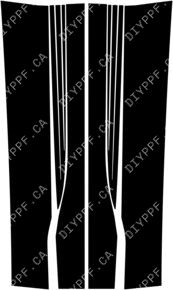 Door Panels Front, L&R 2024-2024 Audi Q8 e-tron Launch Edition 24-24 4D SUV PPF