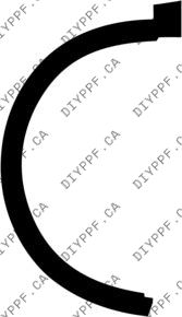 Wheel, Flare Front, Full Left 2024-2024 Audi Q8 e-tron Launch Edition 24-24 4D SUV PPF