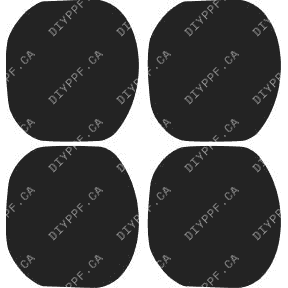 Door Handles 2007-2009 Acura MDX 09-07 4D SUV PPF