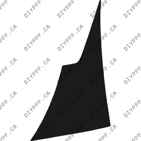 Wheel, Front Splash Right 2007-2009 Acura MDX 09-07 4D SUV PPF