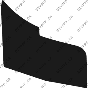 Wheel, Rear Splash Right 2007-2009 Acura MDX 09-07 4D SUV PPF