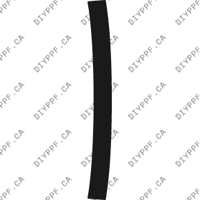 Bumper, Back 2007-2009 Volkswagen Rabbit 09-07 2D HB PPF