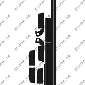 Appearance A 2005-2007 Volvo S60R 07-05 4D Sdn PPF