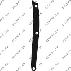 Bumper, Middle Left 2007-2008 Mercedes-Benz SL55 / SL w/ sport package 08-07 2D Conv PPF