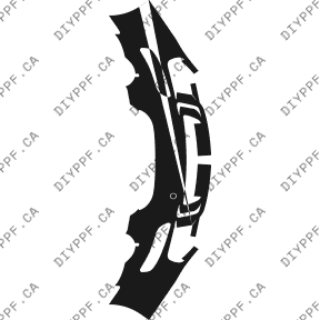 Front Bumper Part 1 2007-2008 Porsche 911 GT3 08-07 2D Cpe/Conv PPF