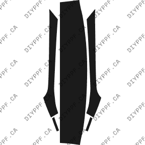 Roof & A Pillar 2007-2008 Porsche 911 GT3 08-07 2D Cpe/Conv PPF