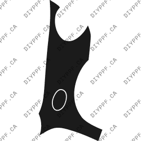 Fender, Right Full 2007-2008 Porsche 911 GT3 08-07 2D Cpe/Conv PPF