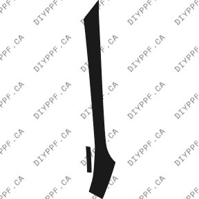 Door, A Pillar Left 2007-2008 Porsche 911 GT3 08-07 2D Cpe/Conv PPF
