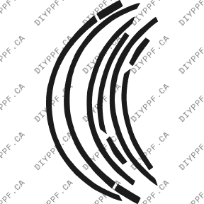 Wheel Lips 2007-2009 Mercedes-Benz CLK AMG 09-07 2D Cpe PPF