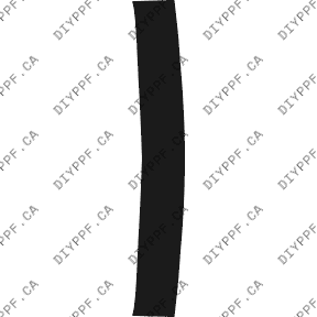 Bumper, Back 2007-2009 Mercedes-Benz CLK AMG 09-07 2D Cpe PPF