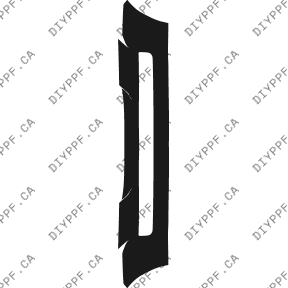 Front Bumper Part 1 2007-2014 Lincoln Navigator 14-07 4D SUV PPF