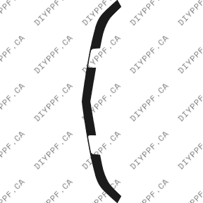 Front Bumper Part 2 2007-2014 Lincoln Navigator 14-07 4D SUV PPF