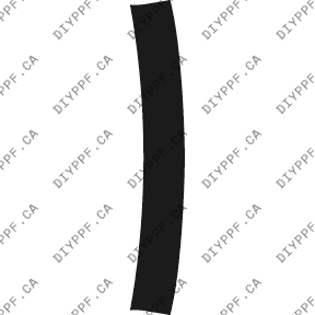 Bumper, Back 2007-2010 Lincoln MKX 10-07 4D SUV PPF