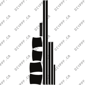 Appearance A 2024-2025 BMW X5 sDrive40i/X5 xDrive40i 25-24 4D SUV PPF