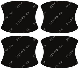 Door Handles 2023-2024 Lincoln Corsair Grand Touring 24-23 4D SUV PPF